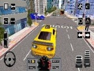 Modern City Taxi Car Sim...